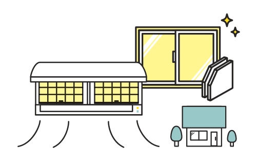 高効率家電・省エネ家電のイメージ画像