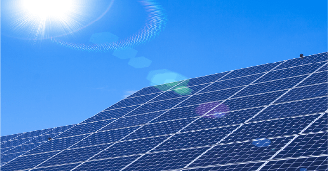 太陽光のイメージ