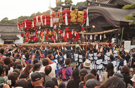 大浦神社の秋季例大祭