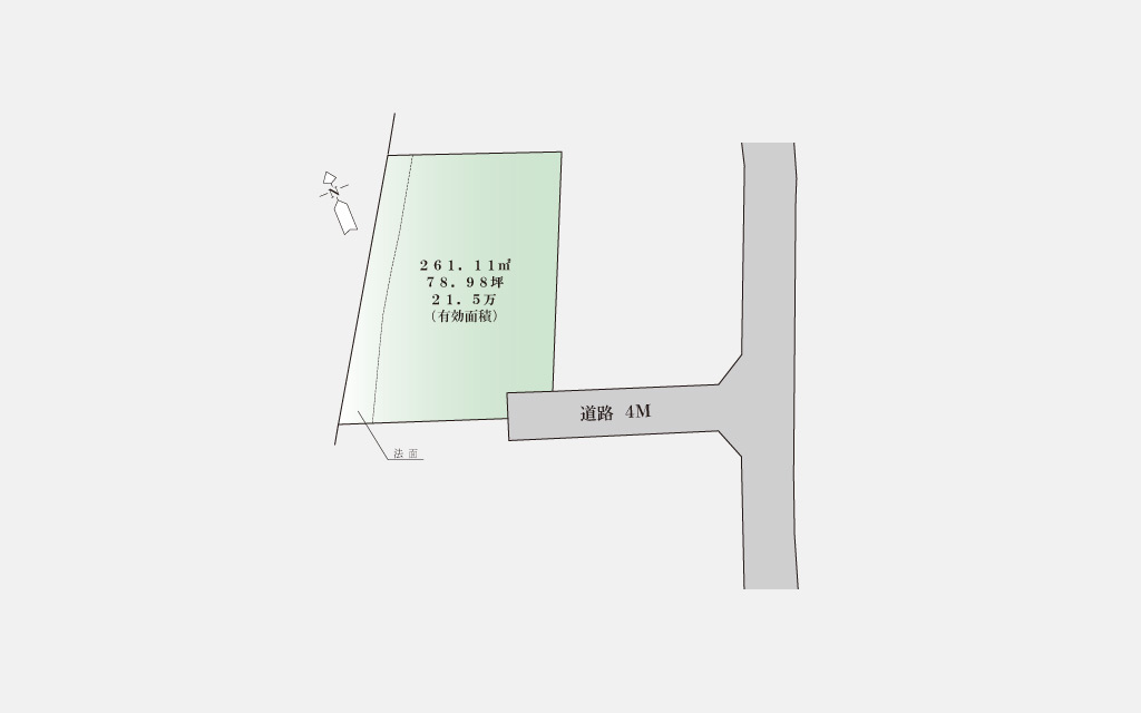 倉敷市 福島2期区画割図
