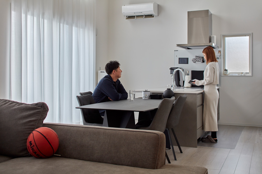 皆が集う明るいLDK