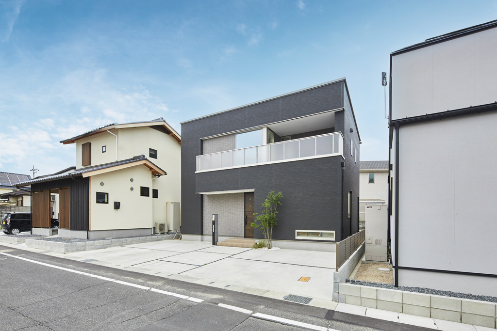 開放感溢れるスタイリッシュな家