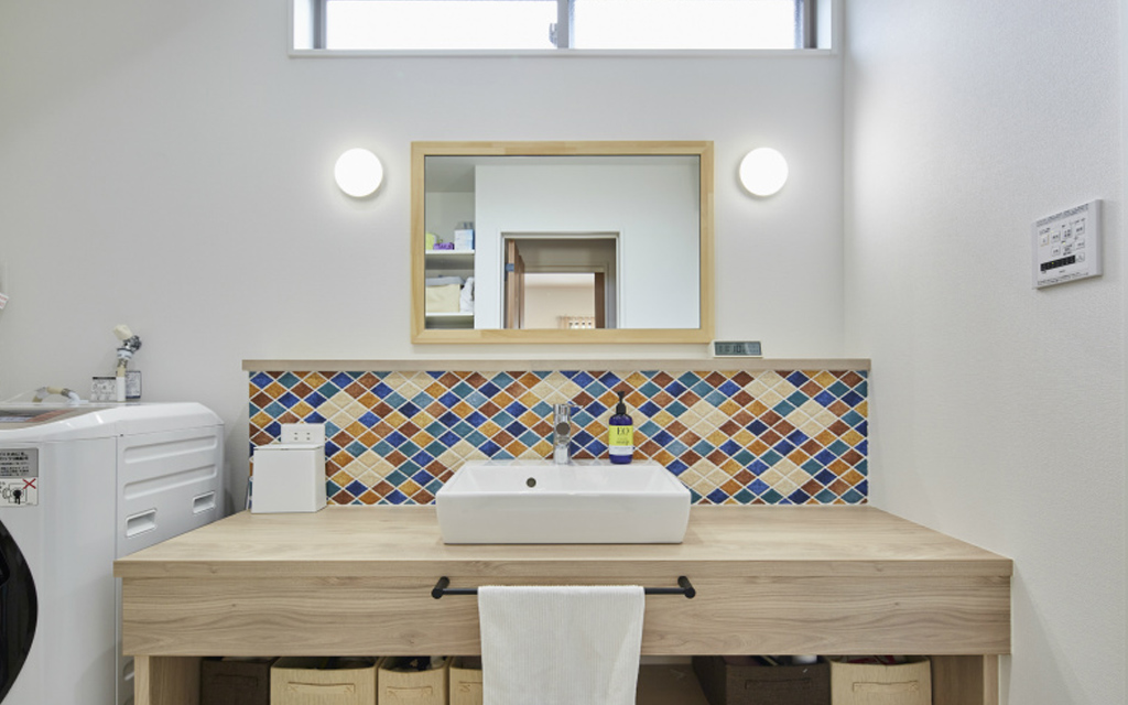 造作内装とナチュラルモダンの家