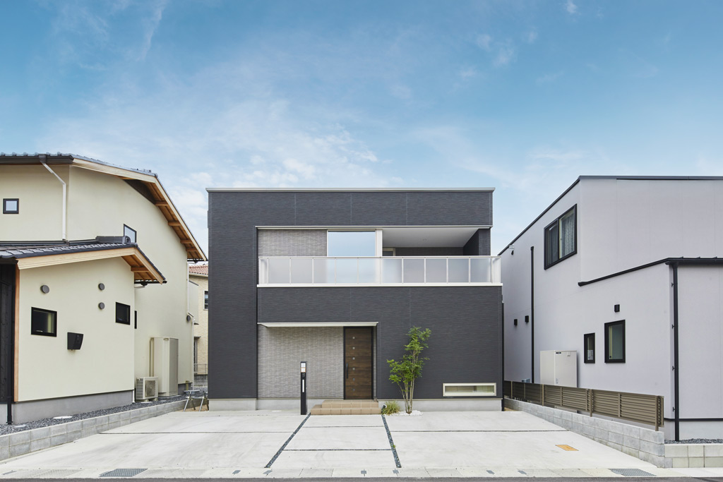 開放感溢れるスタイリッシュな家