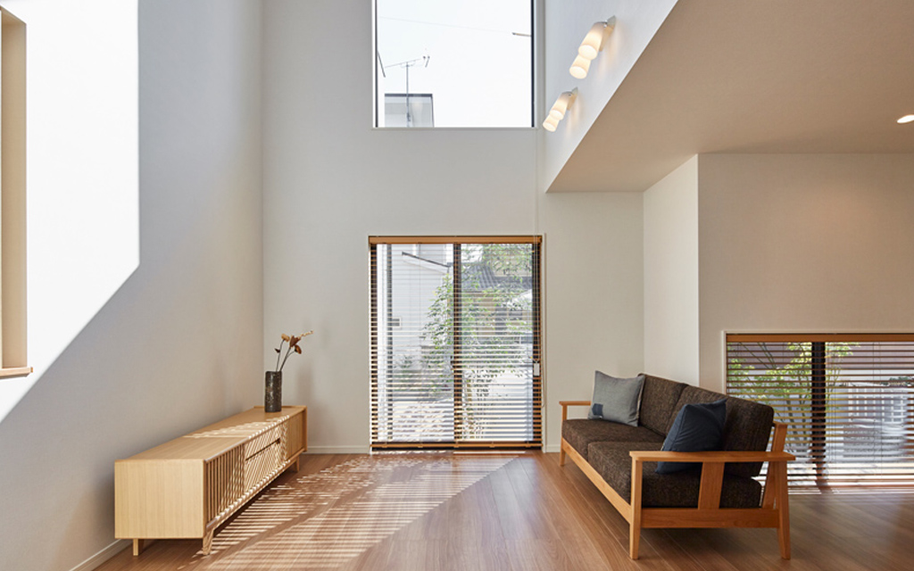 和風とモダンが調和した家