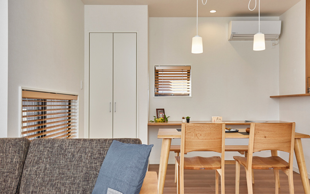 和風とモダンが調和した家