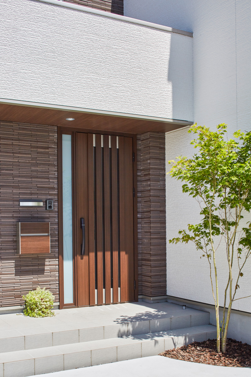 インナーガレージのある家