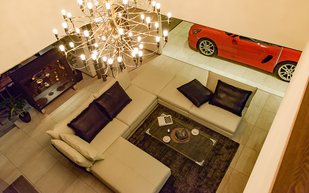 余暇と愛車を楽しむリゾートハウス