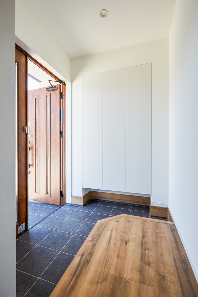 ファミリークローゼットのある家