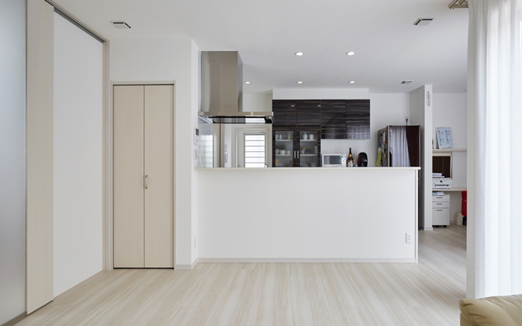 開放感溢れるスタイリッシュな家