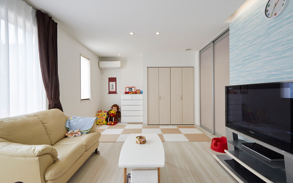 開放感溢れるスタイリッシュな家