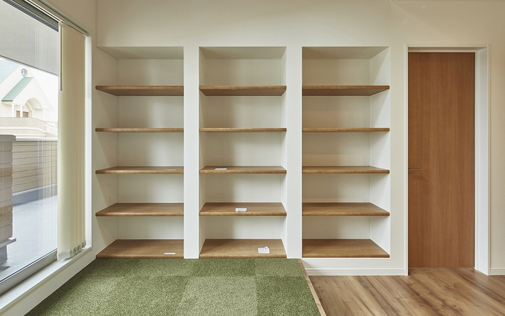 家族で使えるワークスペースある家