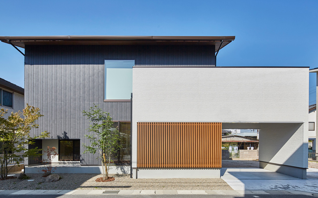 和風とモダンが調和した家