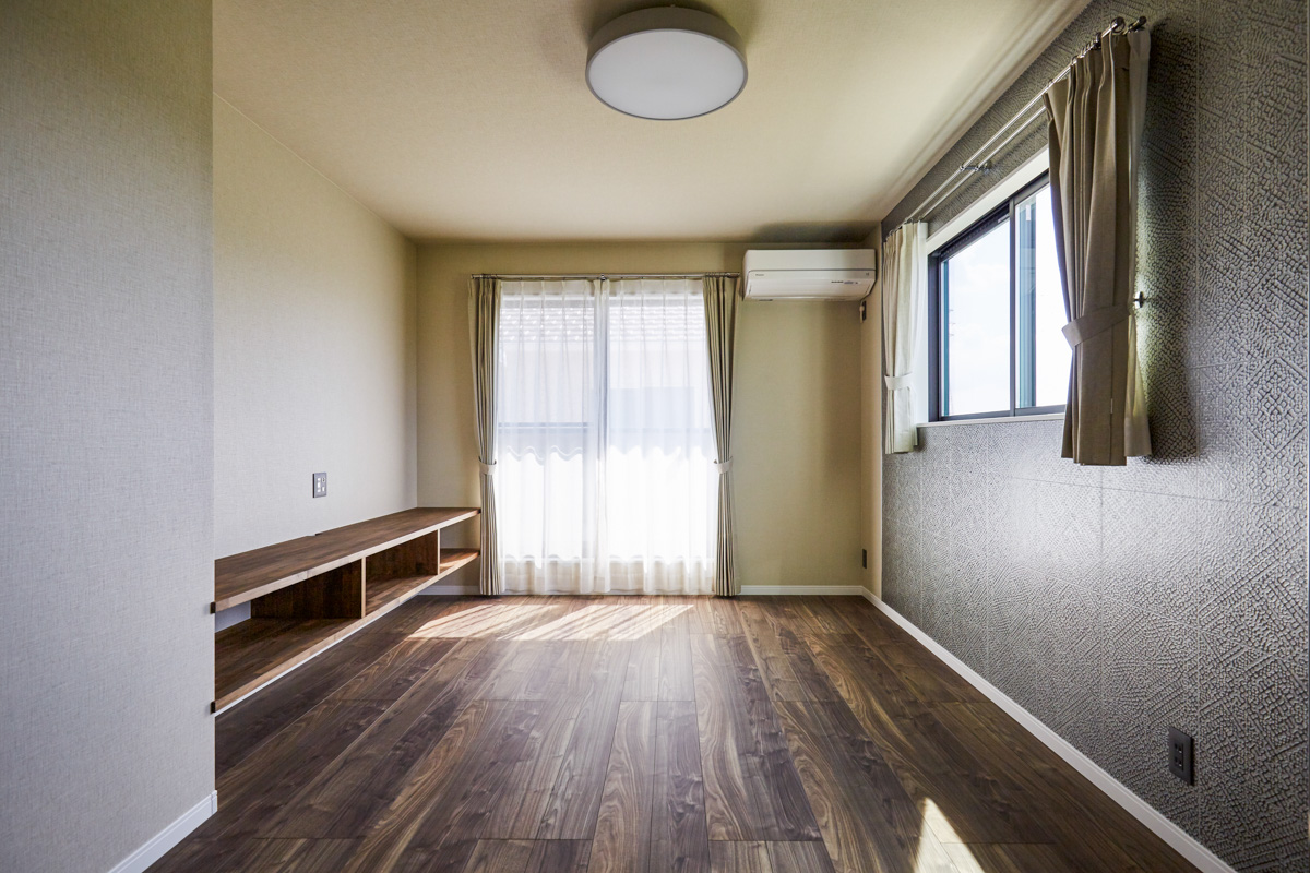 ファミリークローゼットのある家