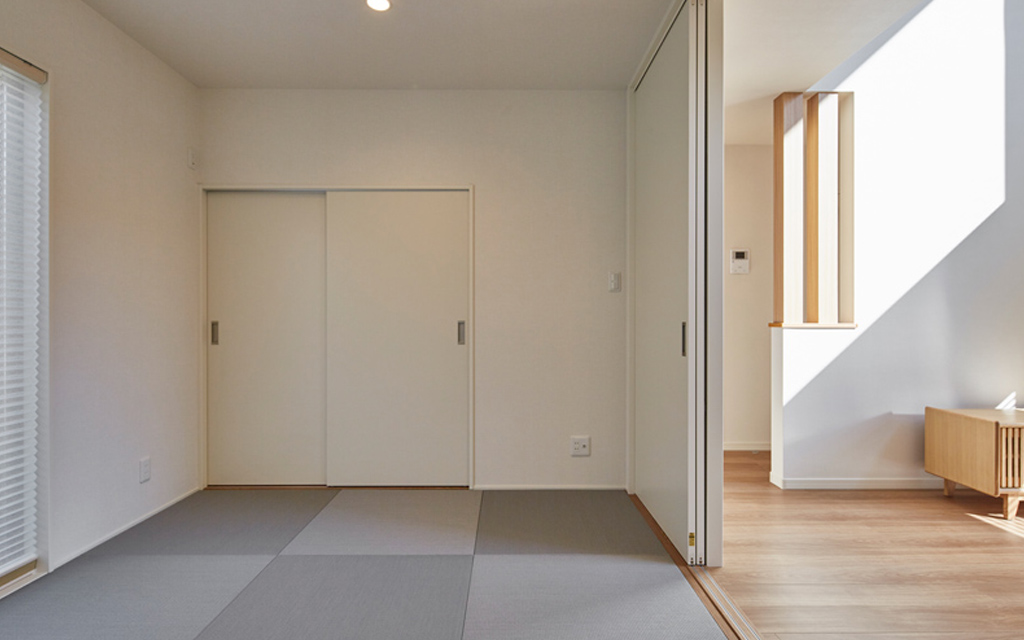 和風とモダンが調和した家