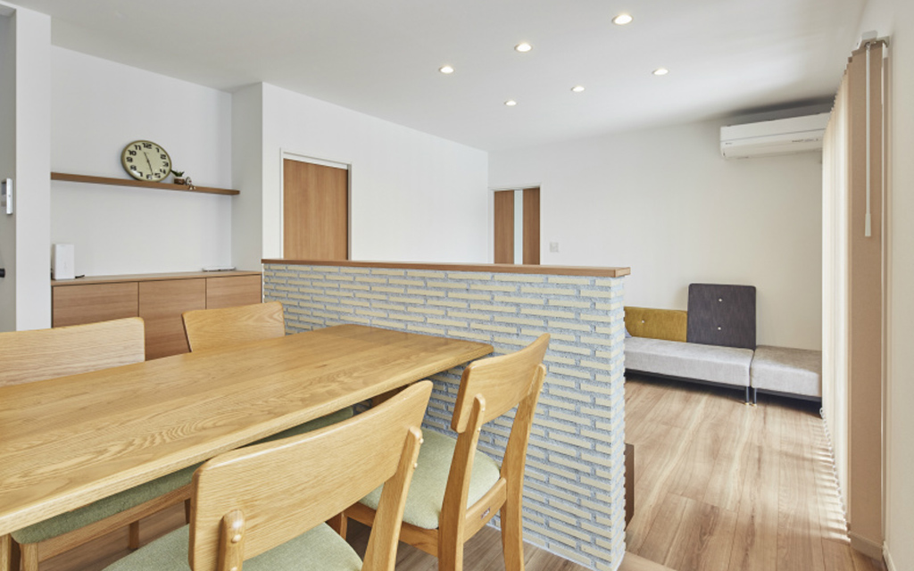 造作内装とナチュラルモダンの家