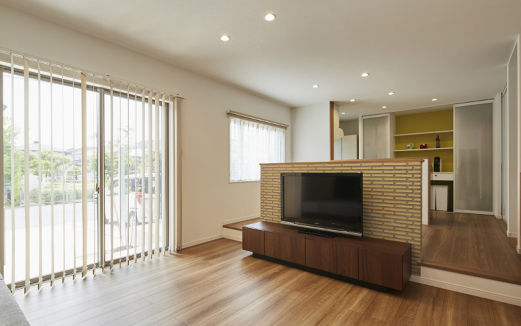 造作内装とナチュラルモダンの家