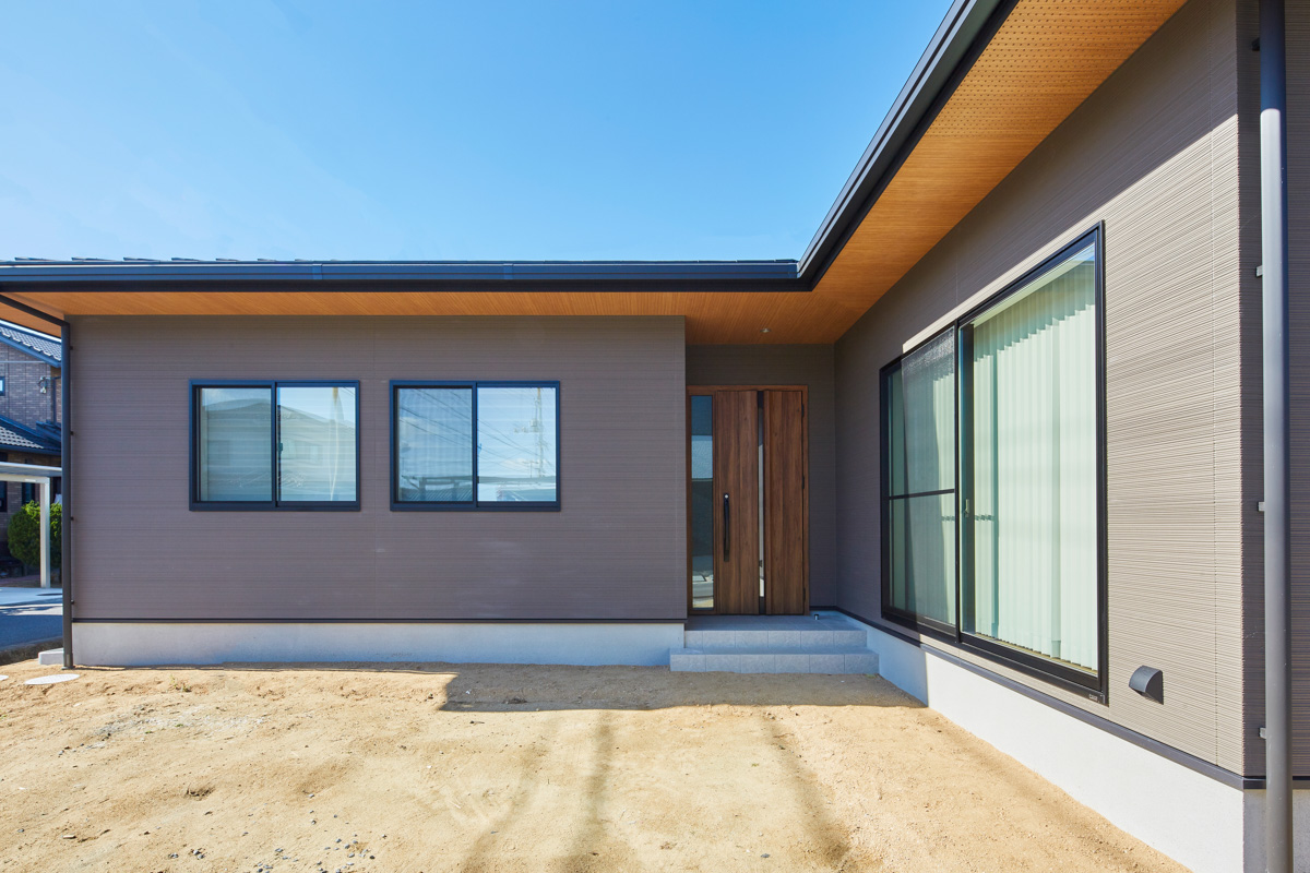 憧れの平屋でこだわった家事動線の家