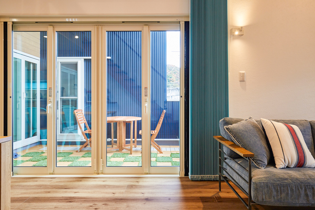 家族団欒とインナーガレージハウス