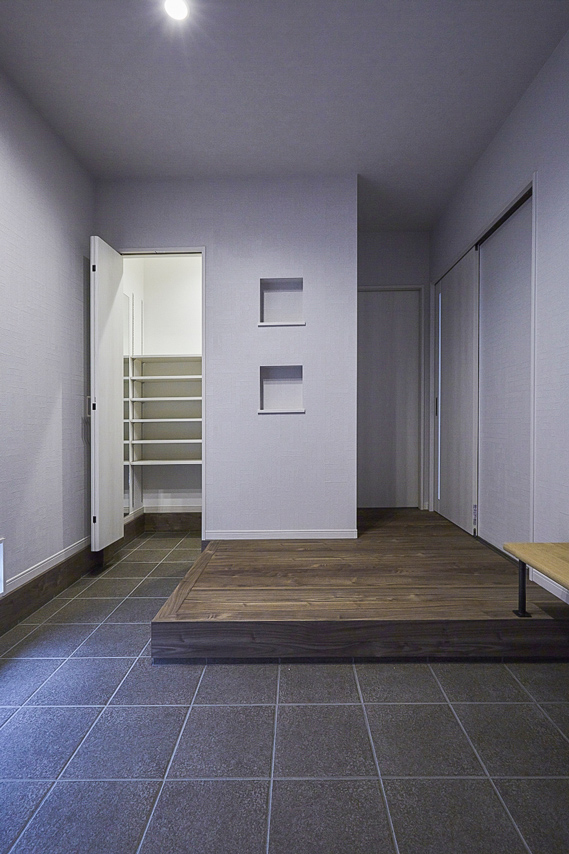 採光に優れたコの字型の家