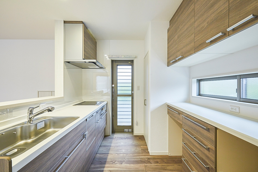 採光に優れたコの字型の家