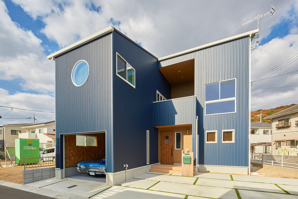 家族団欒とインナーガレージハウス