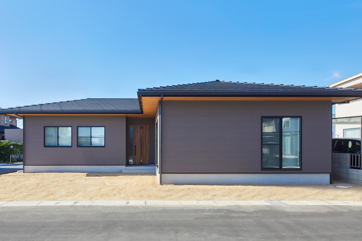 憧れの平屋でこだわった家事動線の家