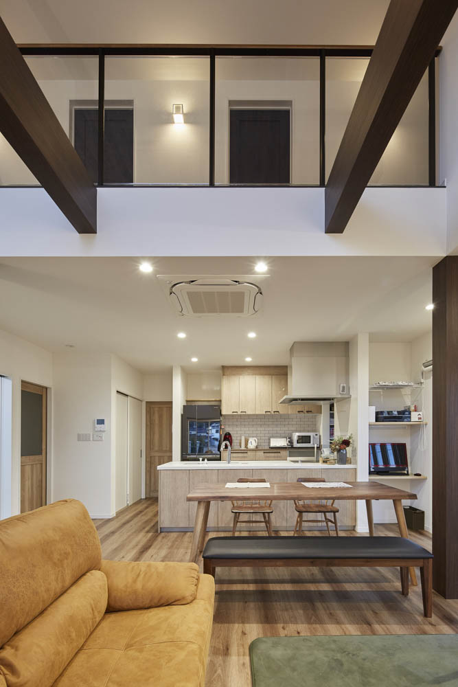 家事同線と多収納にこだわったおしゃれな家