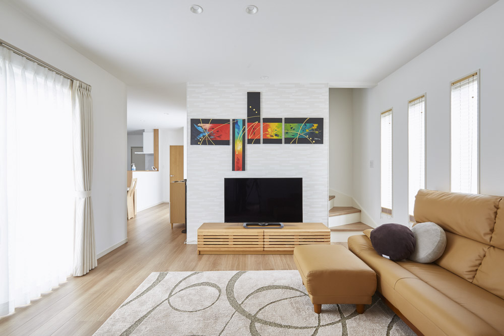 開放的に暮らすブリーダーさんの家