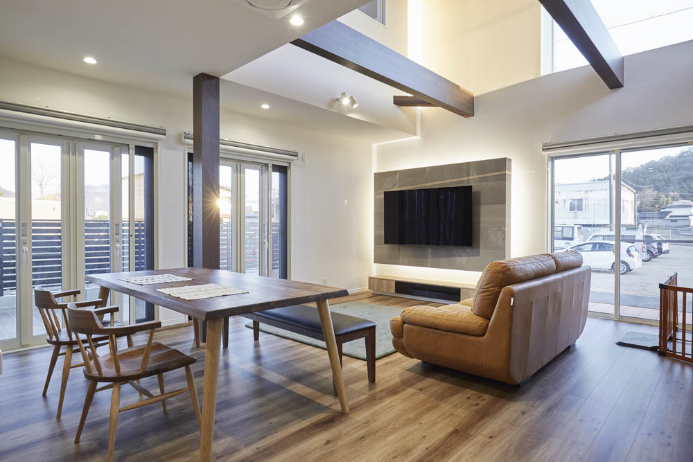 家事同線と多収納にこだわったおしゃれな家