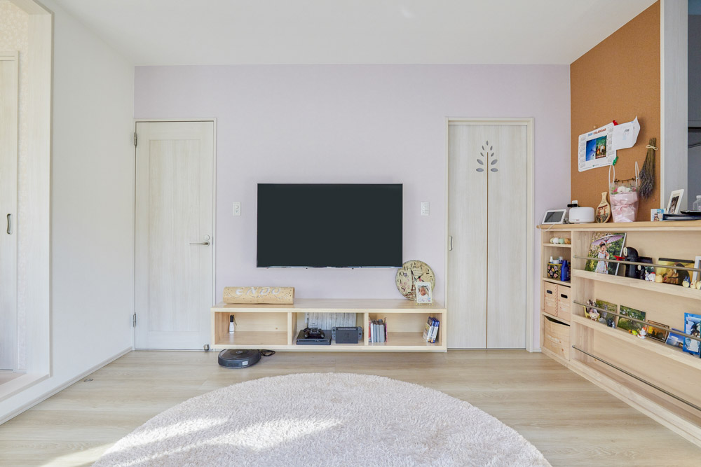 家族を笑顔にする丸窓の家