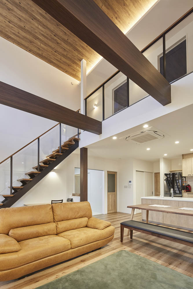 家事同線と多収納にこだわったおしゃれな家