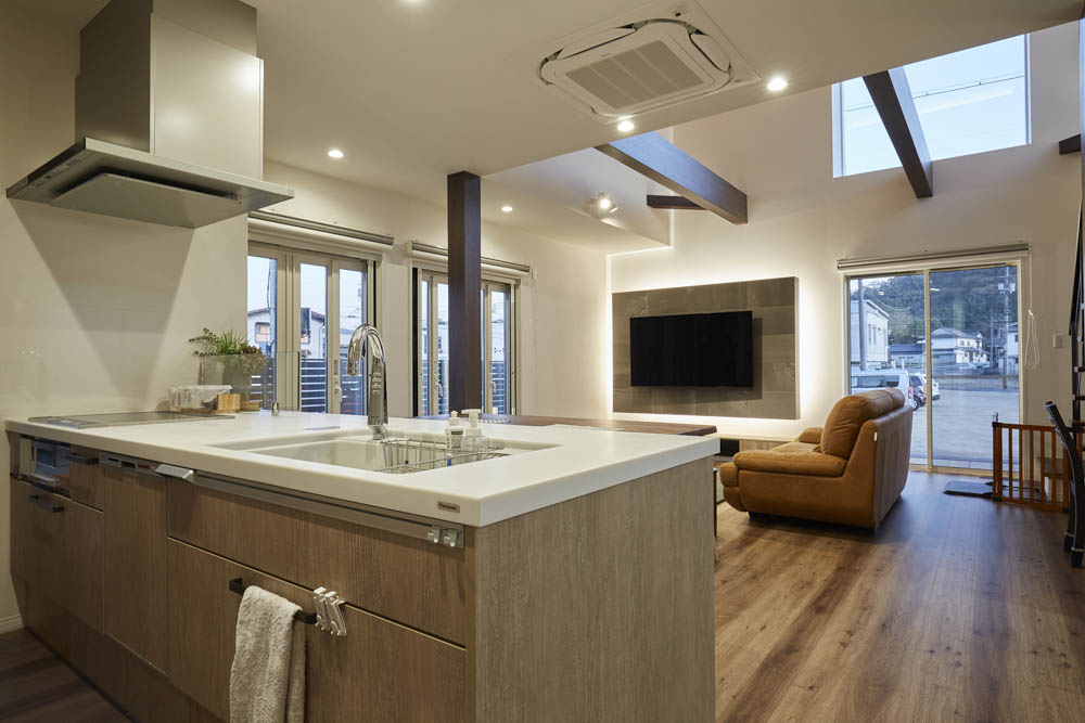 家事同線と多収納にこだわったおしゃれな家