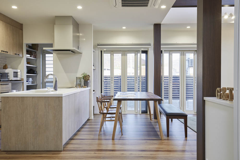 家事同線と多収納にこだわったおしゃれな家