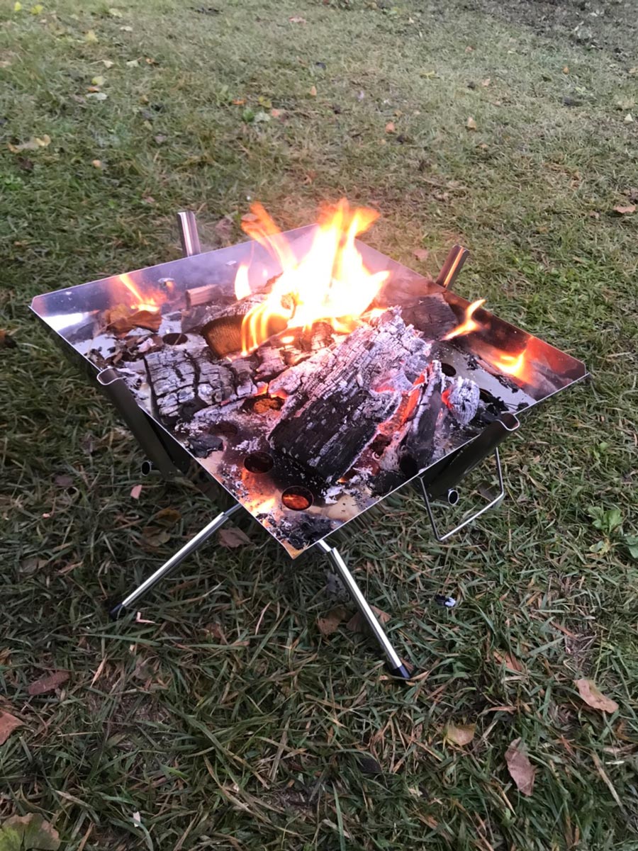 キャンプ 焚火台