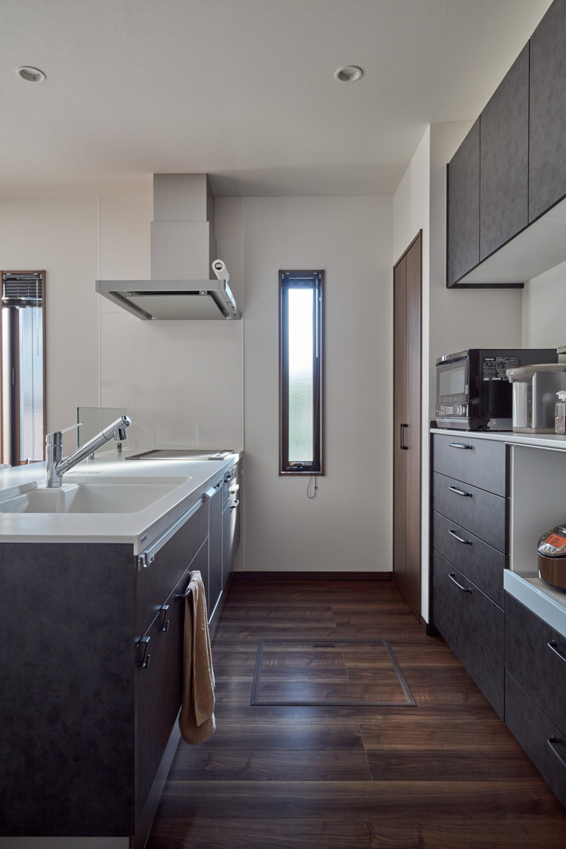 使いやすい家事動線の家