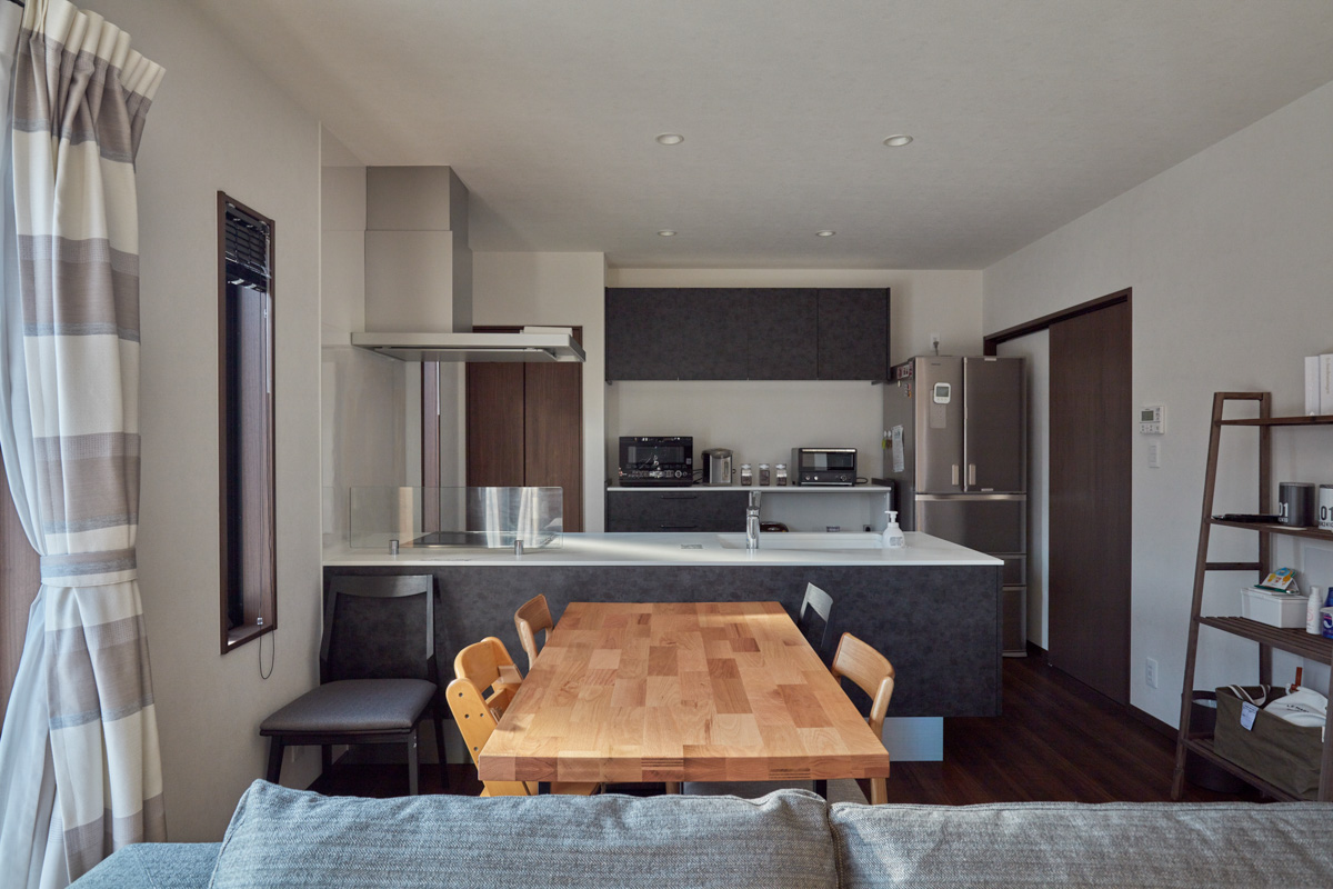 使いやすい家事動線の家