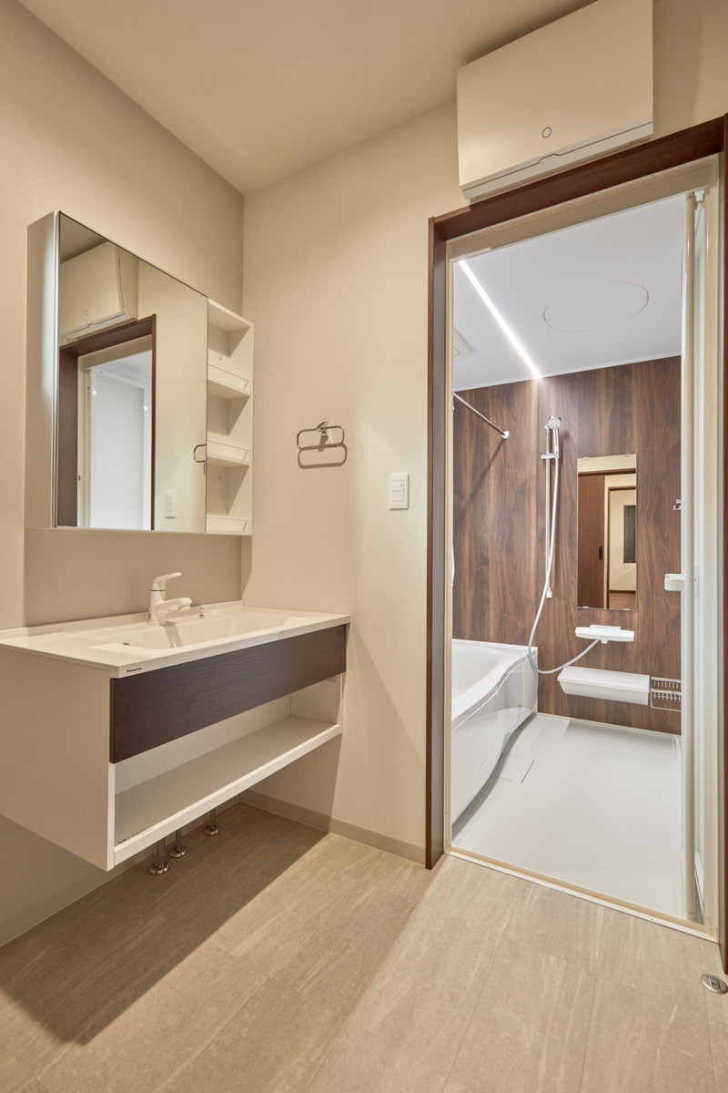 使いやすい家事動線の家