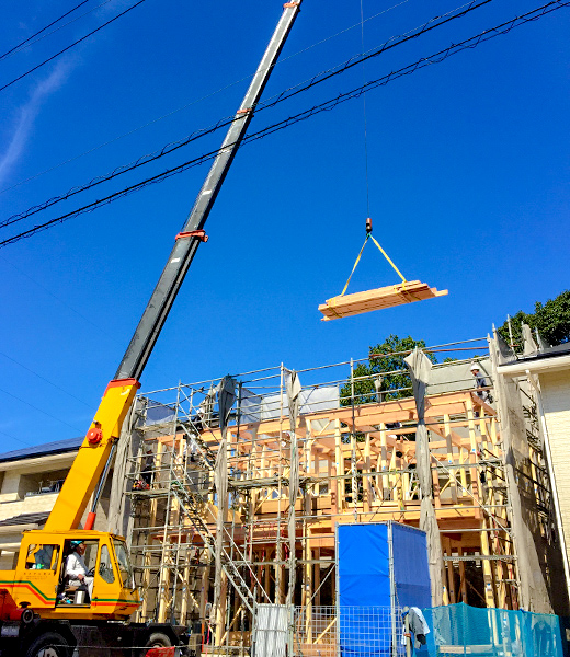M様邸 上棟