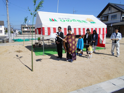 S様邸地鎮祭