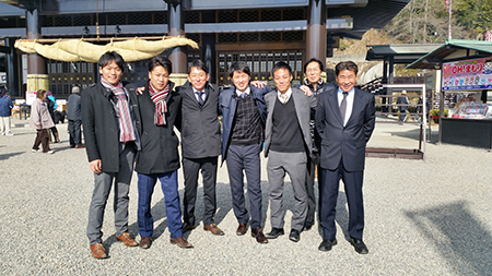 初詣でございます