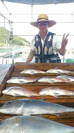 今年も行ってきました海上釣堀