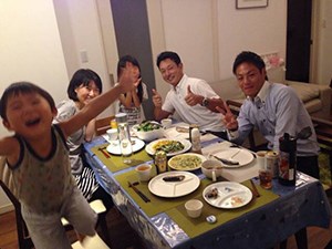 お食事会に誘って頂きました♪