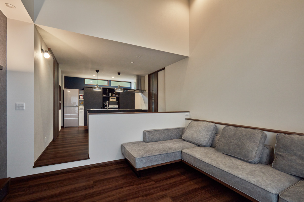 オーダーキッチンと暮らす半平家