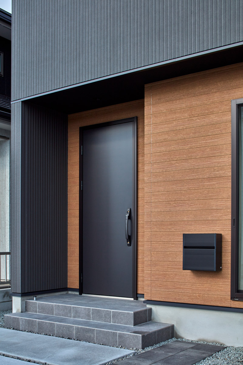 サンルームあり機能的お洒落ハウス