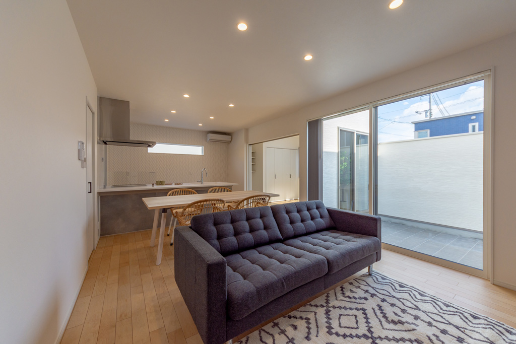 限られたスペースにも贅沢はある。