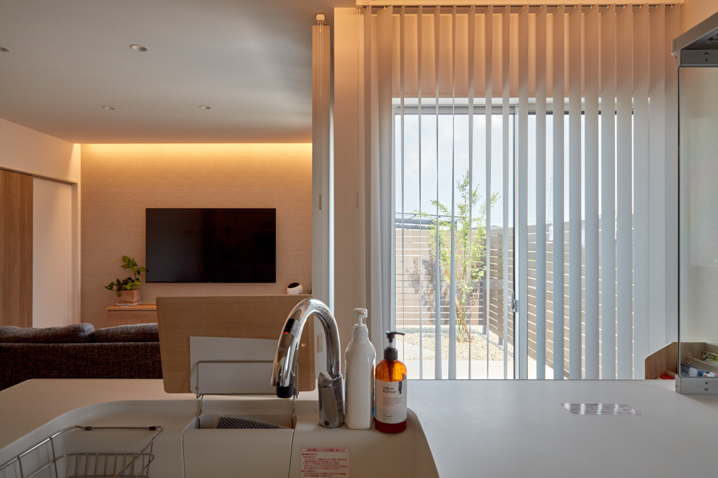 こだわった和室と坪庭がある家