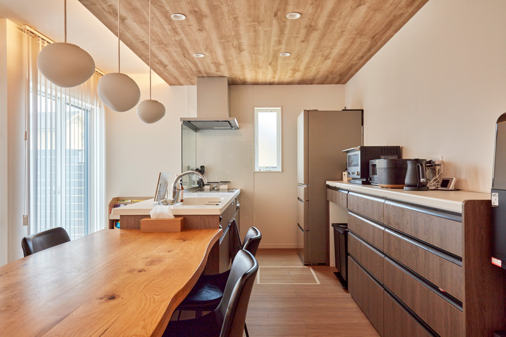 こだわった和室と坪庭がある家