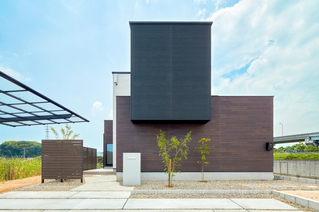 こだわった和室と坪庭がある家