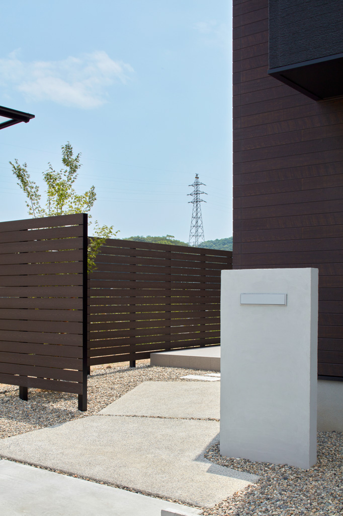 こだわった和室と坪庭がある家